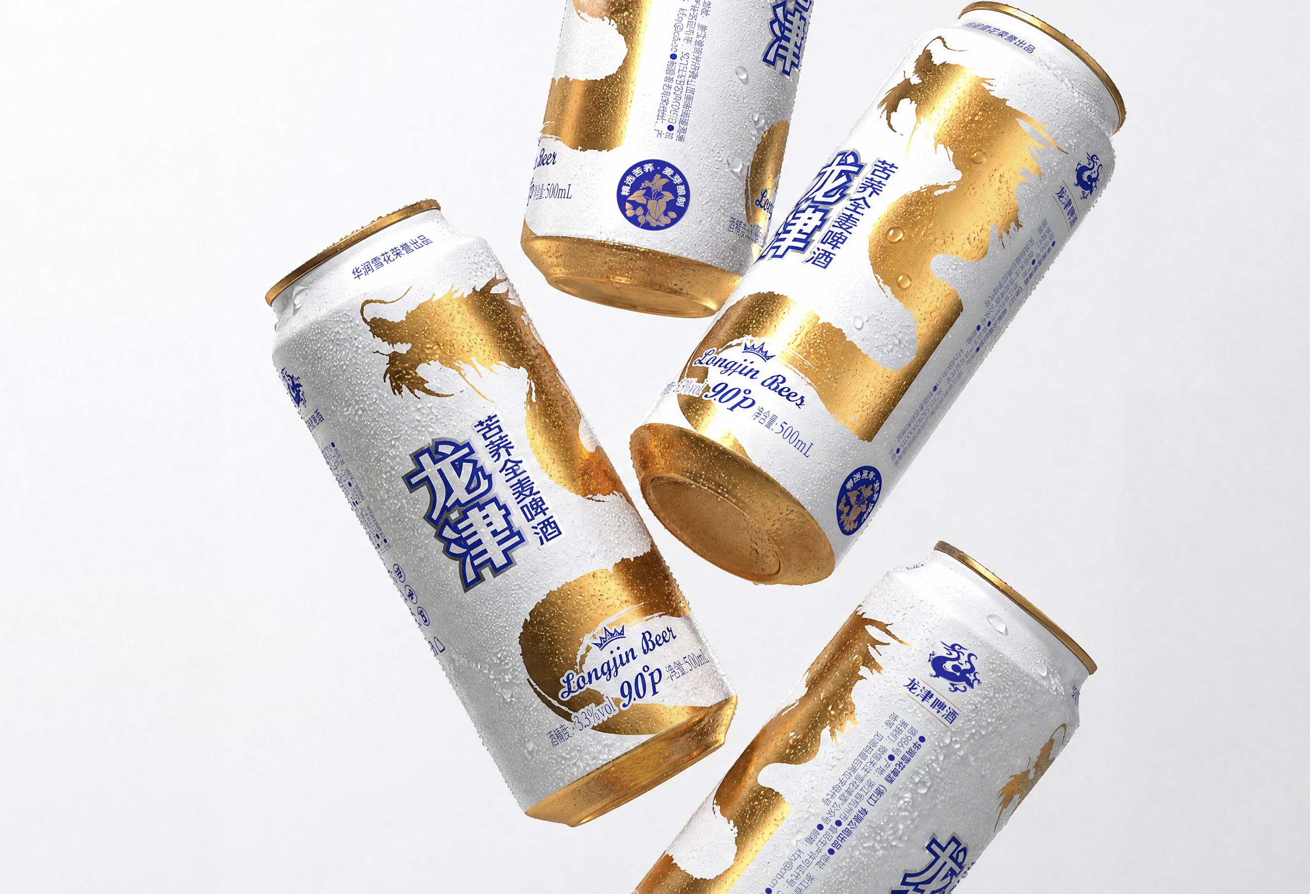 雪花龙津啤酒
